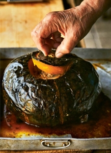 Whole Roasted and Filled Pumpkin